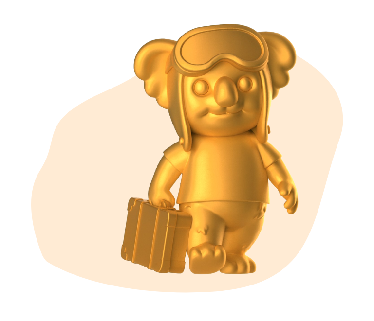 form koala figur