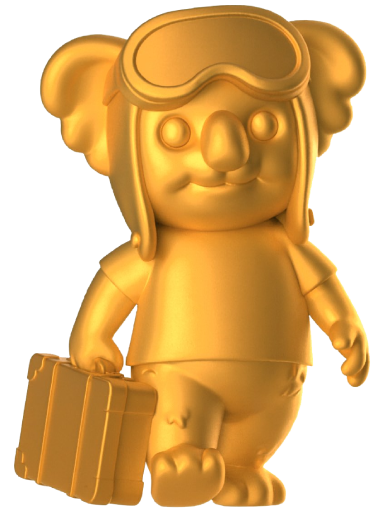 gold koala